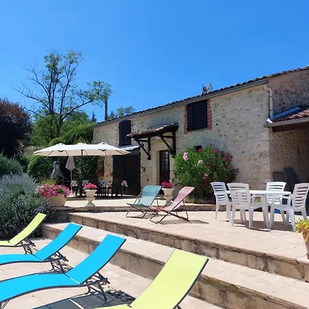 En Pierre Avec Piscine Ferienhaus Cordes-sur-Ciel